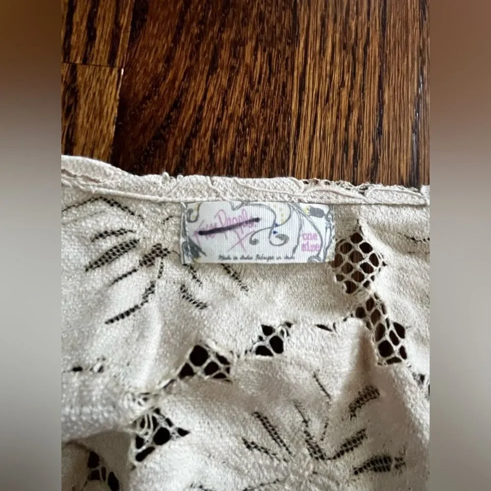 Free People one size Ramona Lace Jacket